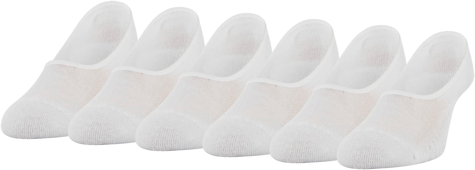 Peds Women's Zoned Cushion Mid Cut No Show Socks, Multipairs