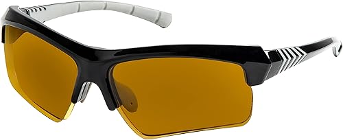 Miniatura 10 de Eagle Eyes 2in1 SOL Magnetic Eyewear Glasses - Polarized Sunglasses for Day and Anti-Reflective Yellow Night Driving Glasses