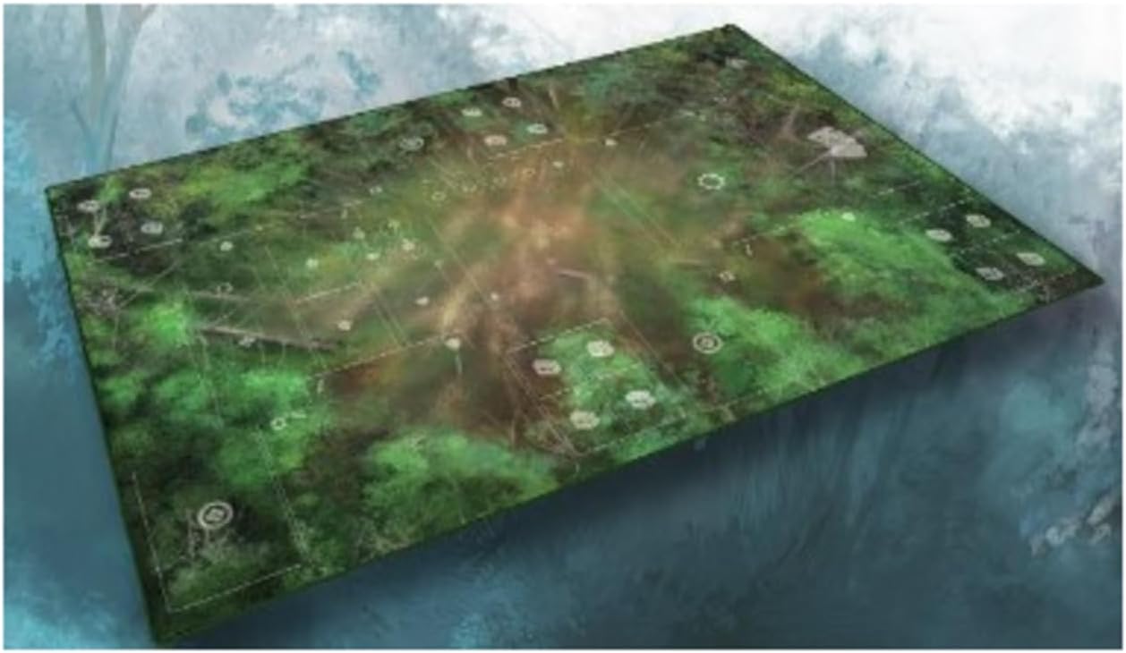 Too Many Bones Large Neoprene Play Mat for Tabletop Game Board Setup – Double-Sided RPG Mat