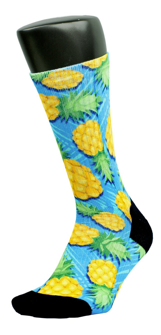 Customize Elite SocksPineapple Express Custom Socks, Multi, S