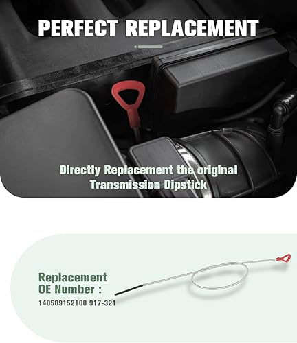 Miniatura 7 de SCITOO Varilla de medición de aceite de 48.03 pulgadas para Mercedes-Benz C180 C200 C220 C230 C240 C280 C32 C320 C350 C36 C43 C55 CL500 CL550 CL6000