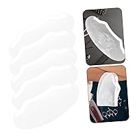 Vista 6 de SAFIGLE 50 unids corte de pelo Escudo de ojos Salon Eye Shields Shower Face Hair Protector para corte de pelo