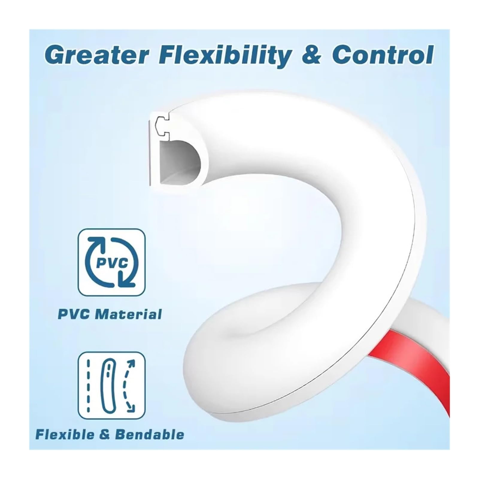 Canalina Passacavi 1PC 1/2/3/5 metri Pavimento Flessibile Copertura del Cavo Cavo Autoadesiva Tutto Hider Internet Wire Condotto slot Gestire