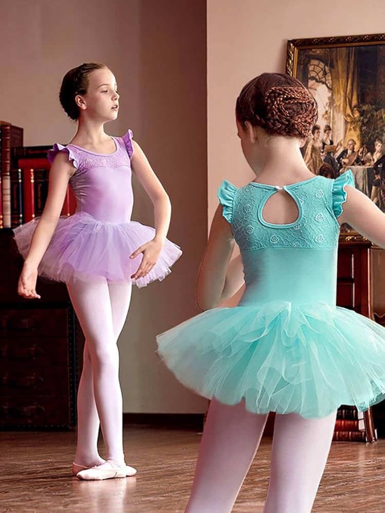 レース チュール バレエレオタード110 バレエウェア・バレエアイテム＞セレーネ・ストレッチチュール