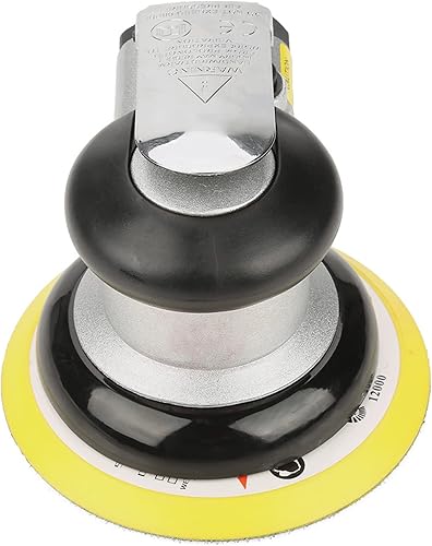 Miniatura 10 de Walfront AT-780 Lijadora orbital aleatoria de aire de 5 " 4" Pulidora redonda Herramienta de lijado manual neumática Lijadora de palma (5 pulgadas),