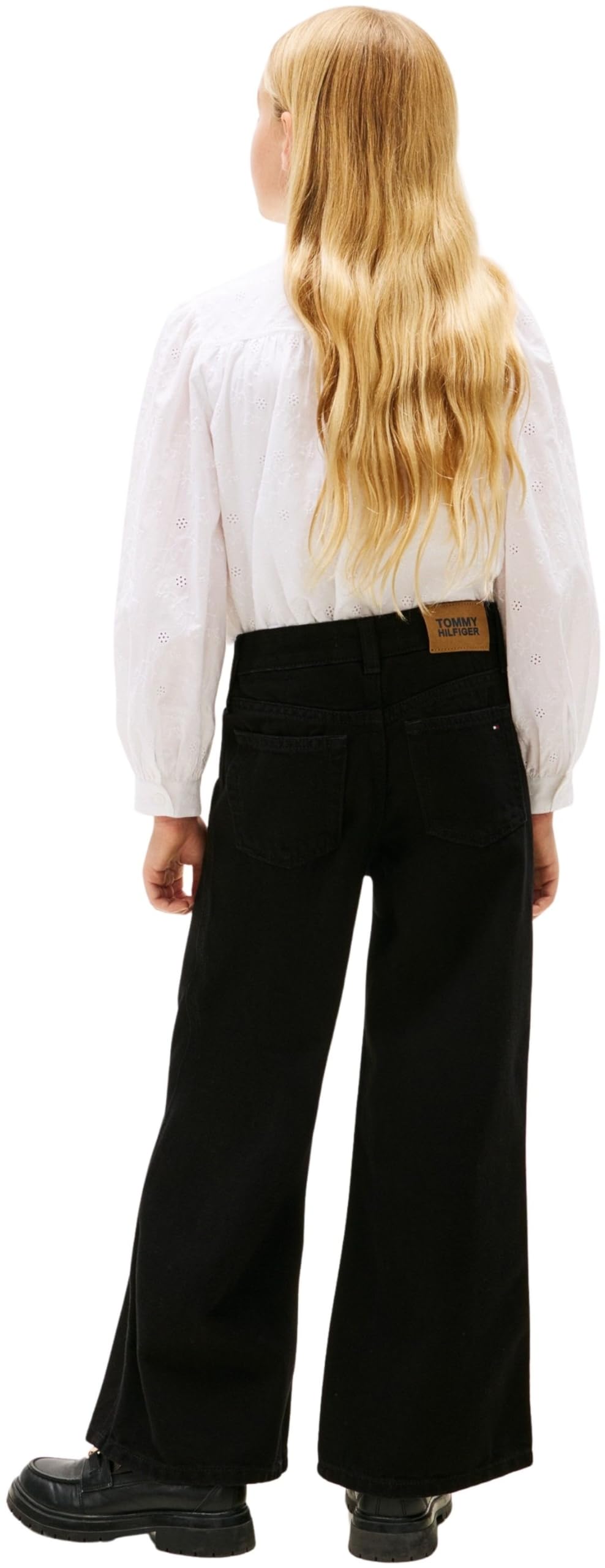 Tommy Hilfiger Mädchen Jeans Mabel Black Kg0kg09527