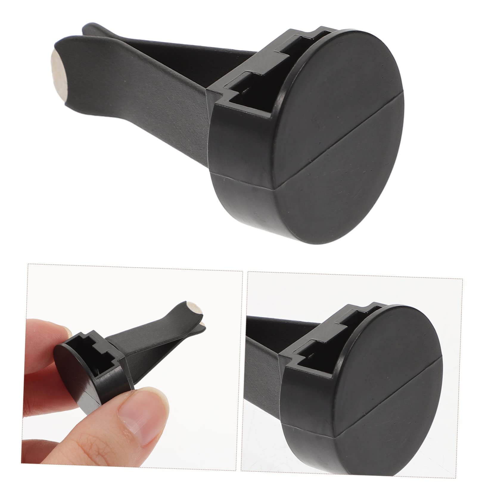 Clip per Bocchette di Ventilazione Auto Nere 100 Pezzi | Metallo e Plastica, Installazione Semplice, Uso Prolungato, per Bocchette Auto e Decorazione DIY