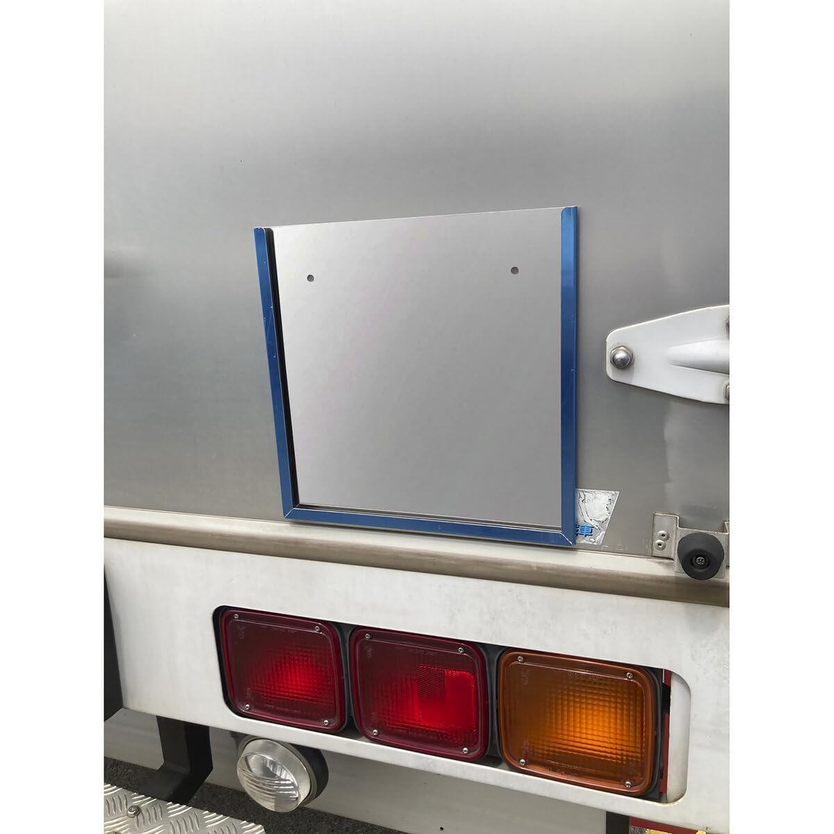 トラック用 鉄製危険物看板 ステンレスホルダー セット 新品未使用40✖️40cm トラック用 鉄製危険物看板 ステンレスホルダー セット 新品未