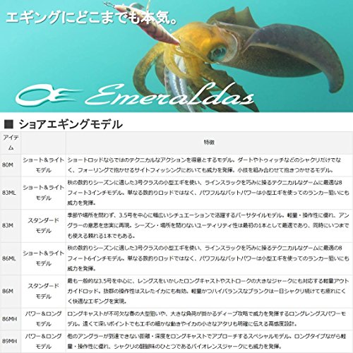 ダイワ エメラルダス OUT GUIDE MODEL 83M 2941 4枚目