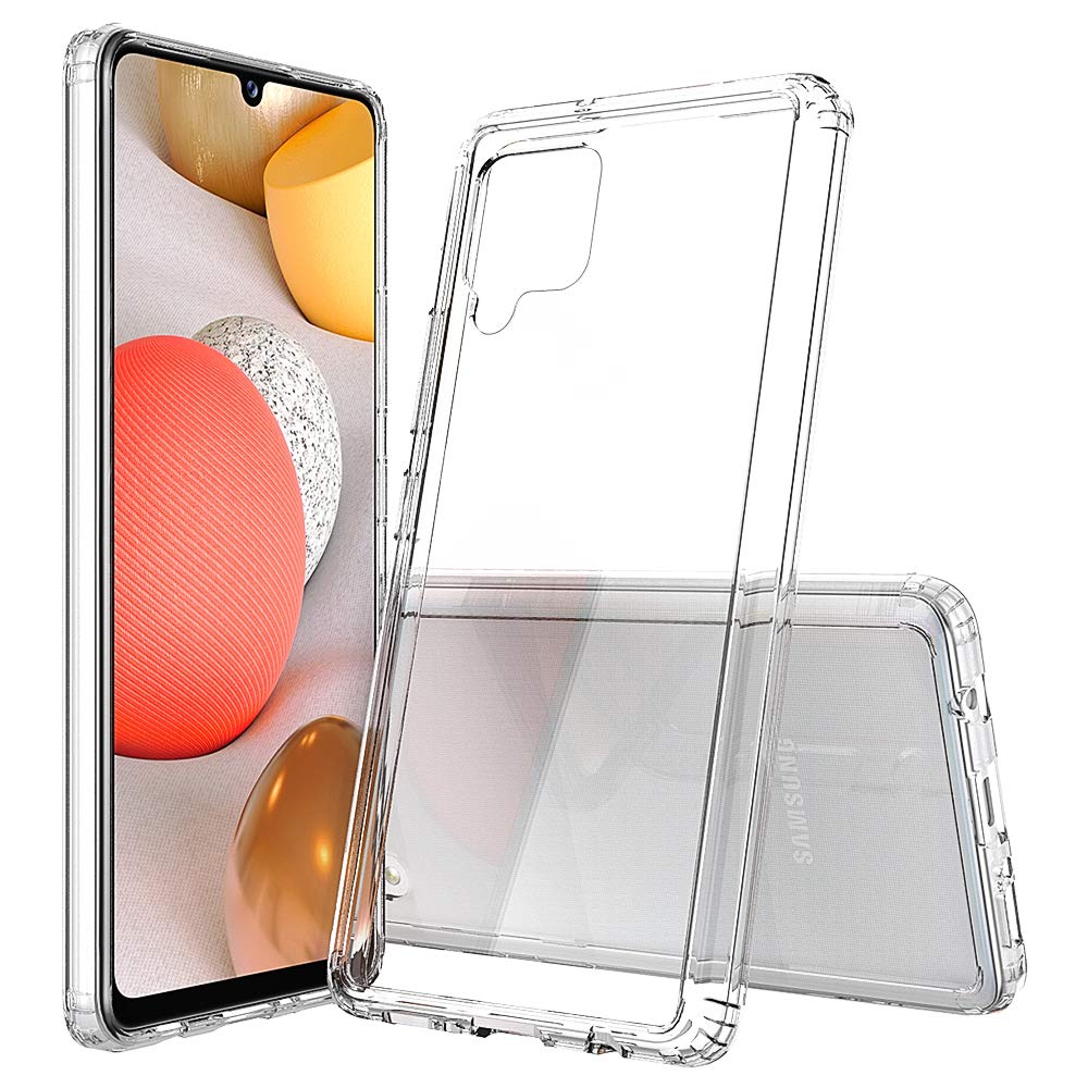 Sucnakpfor Galaxy A42 5G Case Samsung A42 5G Case Premium Clear Back Panel + TPU Bumper Cover for Samsung Galaxy A42 5G（YKL Clear）