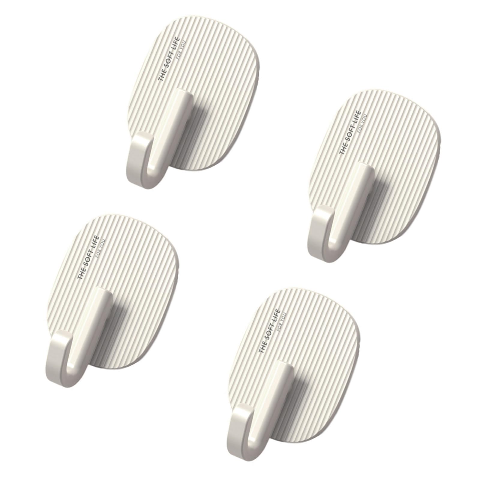Yhplxyuus Adhesive Wall Hook Portable Sturdy Materials Picture Hangers Waterproof for Home and Wall Adhesive Hook