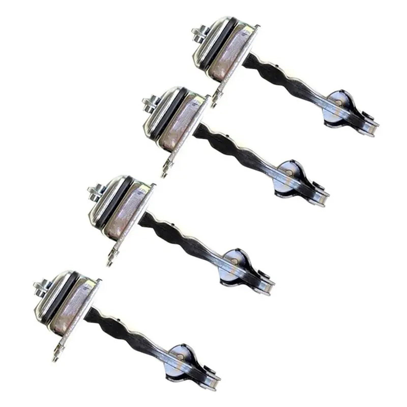 XKBUAPM Right Door Hinge Check Arm Stop Strap 4Pcs Fit for Mazda 6 GG 2002-2015 Car Door Stopper Check Strap Hinge GJ6A-72-270 GJ6A-58-270-A