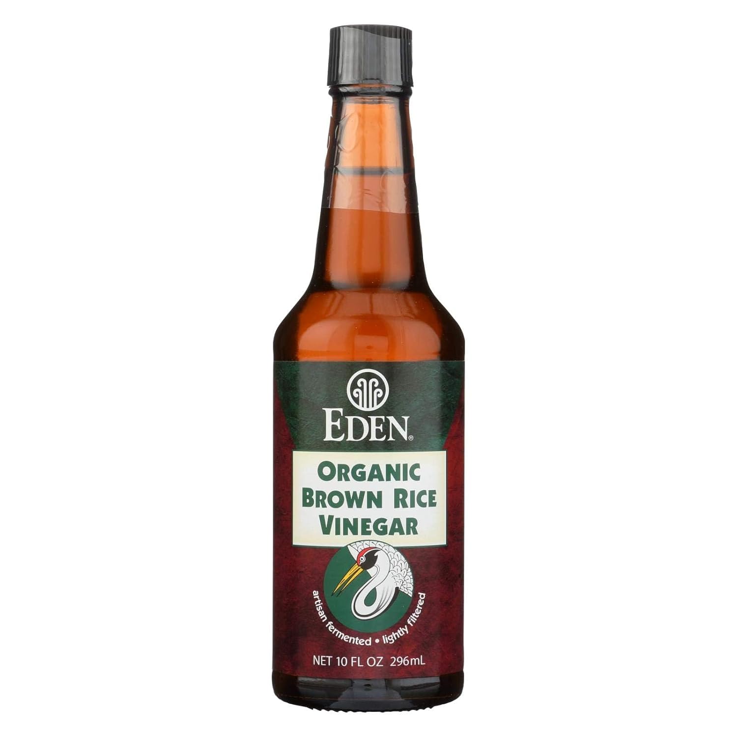 Eden Foods Organic Vinegar - Brown Rice - Case of 12 - 10 fl oz