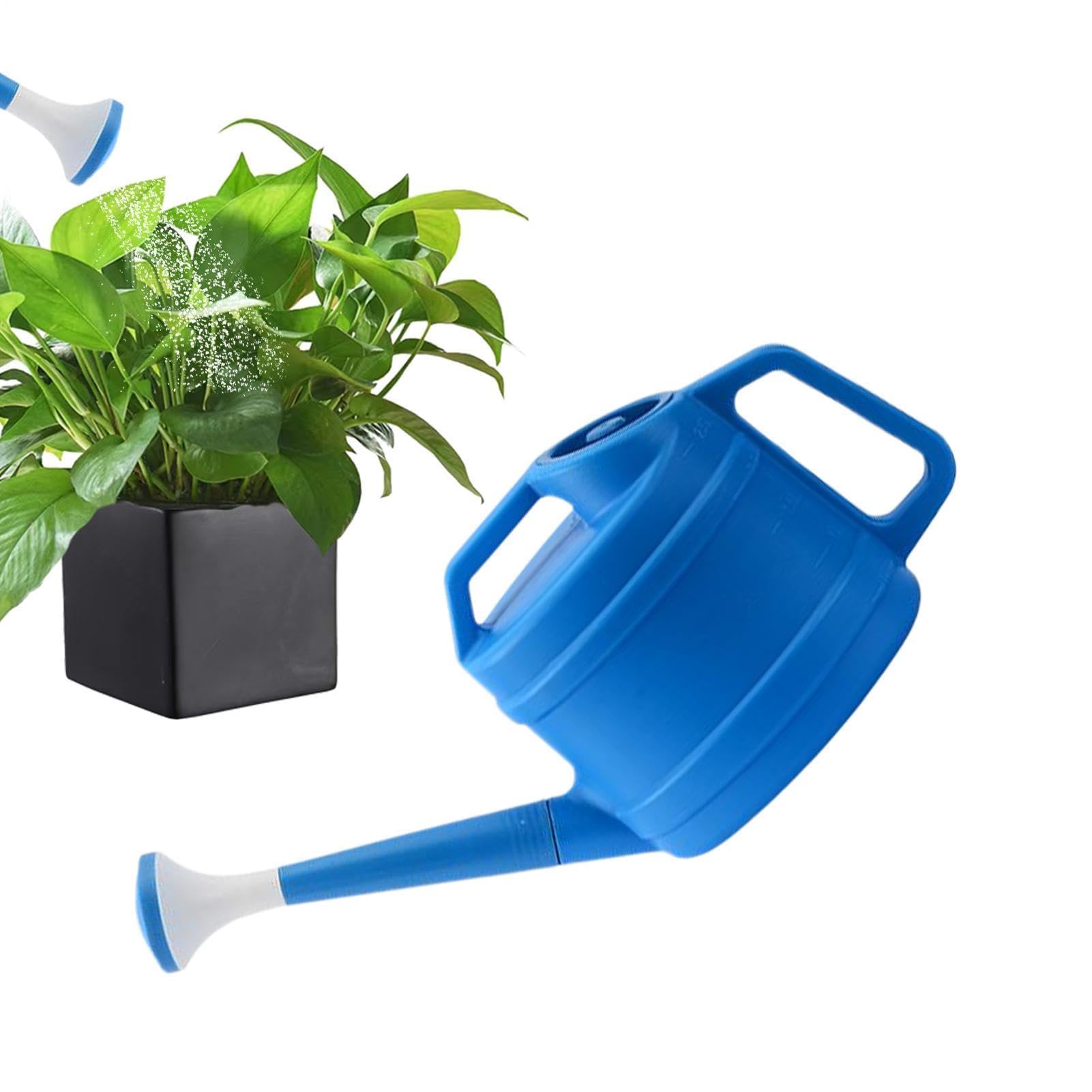 Konewka 2,5 l z długą wylewką – idealna do ogrodnictwa wewnątrz i na zewnątrz, idealna do kwiatów, warzyw, sadzonek i pielęgnacji trawnika w domu lub na podwórku