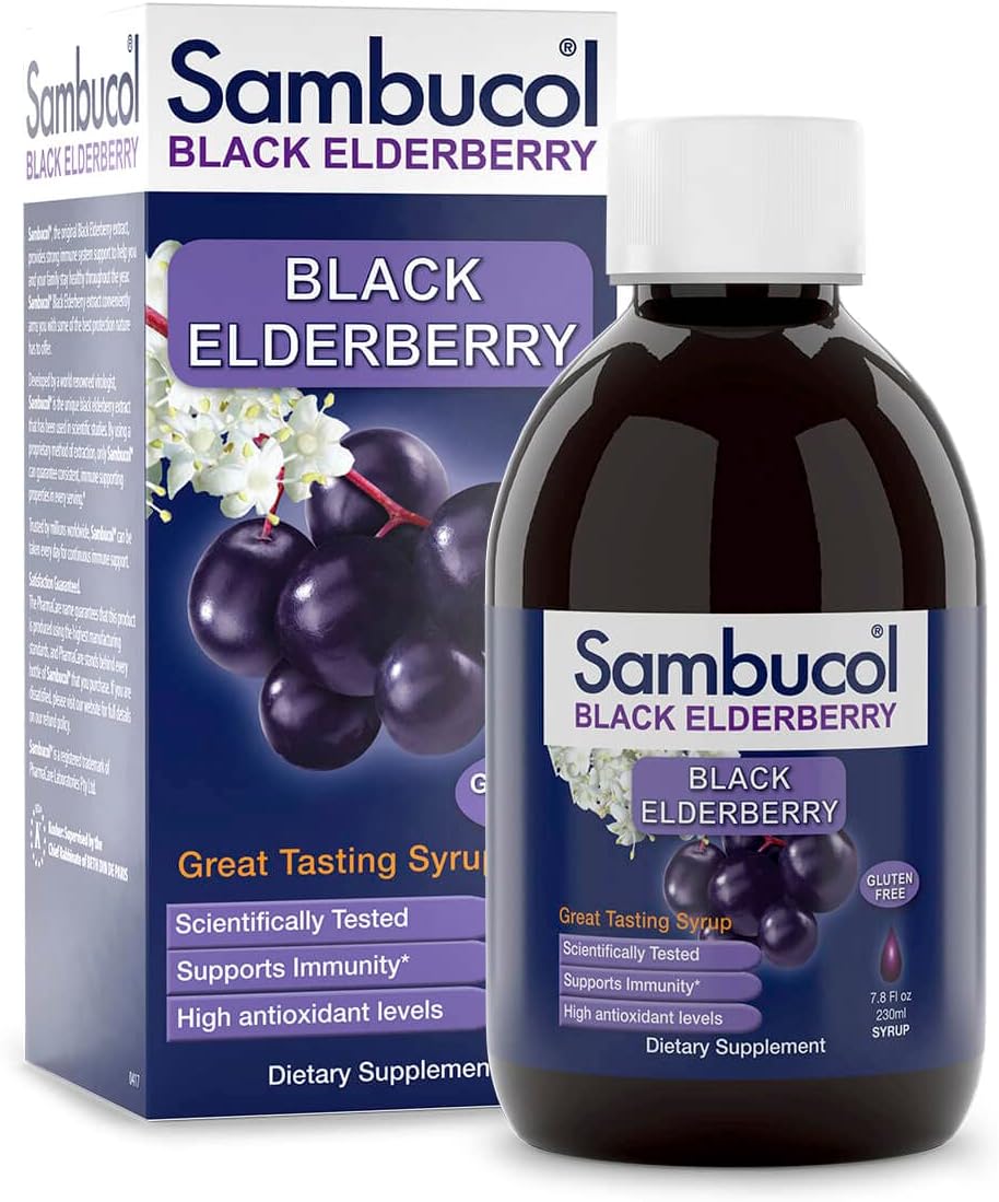 Sambucol Black Elderberry Throat Lozenge with Honey