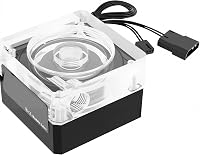 Lelukee CPU vízcsaló szivattyú PWM 800L/H G1/4 számítógéphez 1