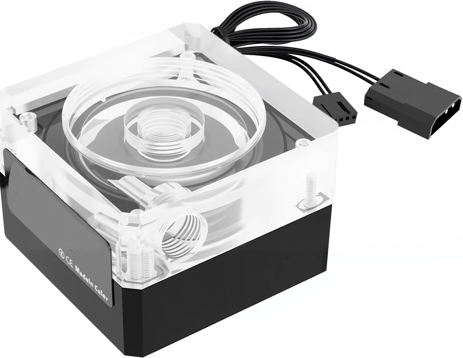 CPU Water Cooler Pump,Pump for PC Water Cooling Systems-Support PWM -800L/H-G1/4 Threaded Hole