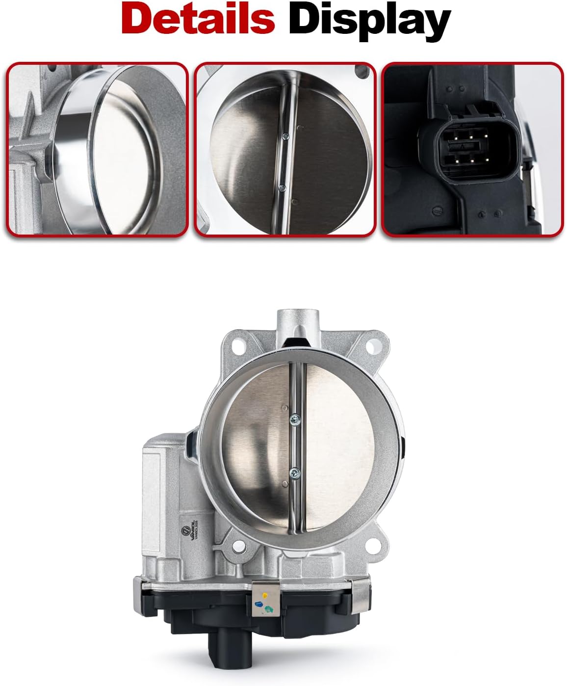Electronic Throttle Body Fit for 2009-2015 Chevy Silverado Suburban Express Avalanche Tahoe Trailblazer GMC Sierra Yukon Envoy Savana Cadillac Escalade ESV EXT CTS 4.8L 5.3L 6.0L 6.2L 12601387