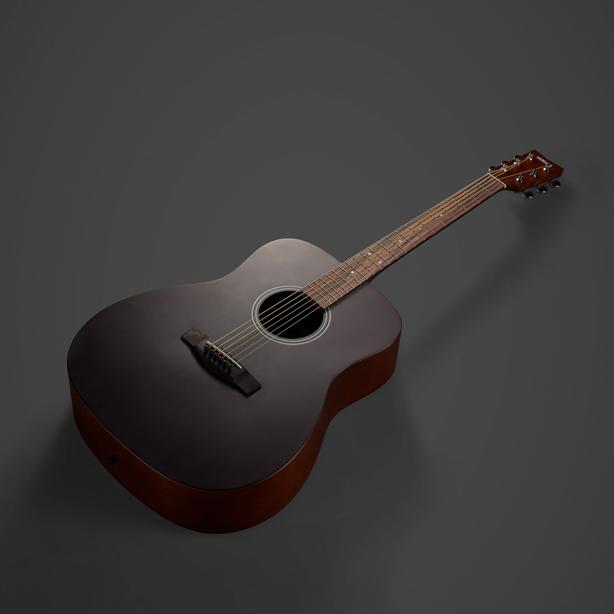 YAMAHA F400 Akustikgitarre Dreadnought 25" Mensur Matt-Finish Smoky Black
