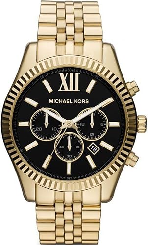 Miniatura 1 de Michael Kors - Reloj cronógrafo Lexington de acero inoxidable