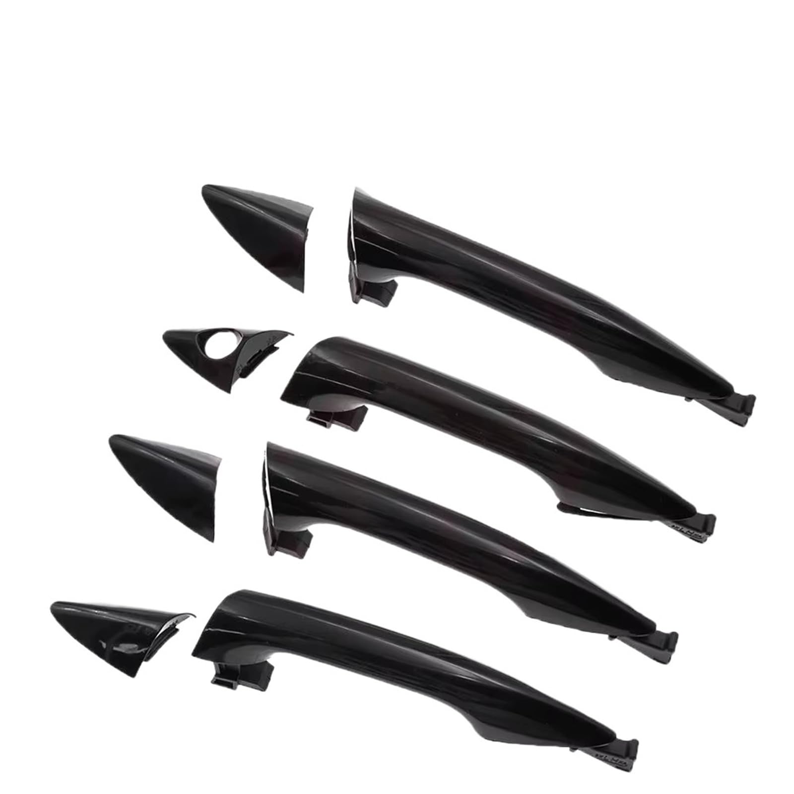 Qjahxkf Set Replacement Exterior Door Handles Outer Outside Exterior Door Handle 826513X000 826613X000 836513X000 836613X000 For Hyundai For Elantra 2011-2016 Outer Handle(Set)