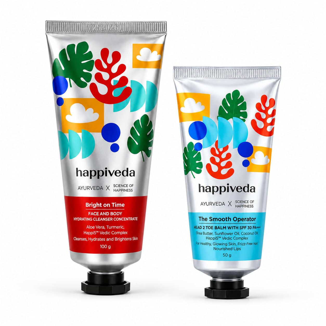 Skin Glow Combo | Bright on Time Gentle Daily Face & Body Cleanser + Smooth Operator Head to Toe Balm with SPF 30 PA+++ | Cleanse, Hydrate & Protect-image-25