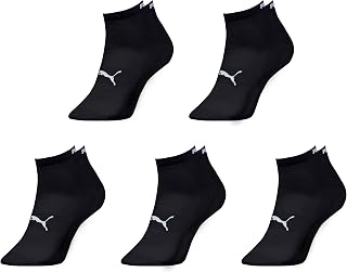 Kit 05 Pares Meia Dry Puma Cano Curto Sport com Arco de Apoio Unissex Adulto