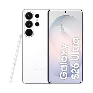 Celular Samsung Galaxy S26 Ultra 5G, 256GB, 12GB RAM, Câmera Quádrupla, Tela Grande de 6.9" - Branco
