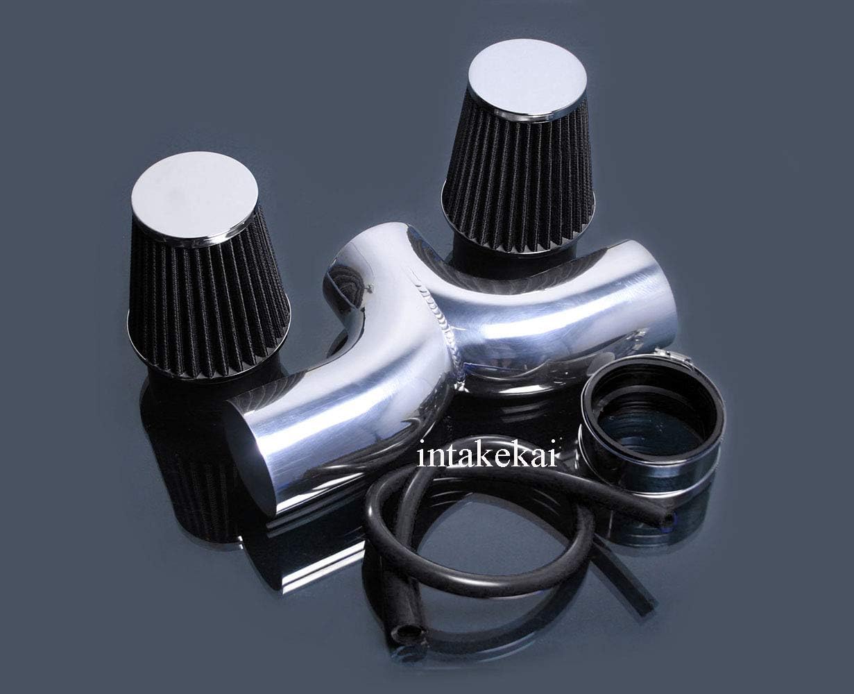 INTAKEKAI Performance Air Intake (Compatible with 2002-2007 DODGE RAM 1500 PICKUP 3.7L, 4.7L V8 MODELS)(RED)