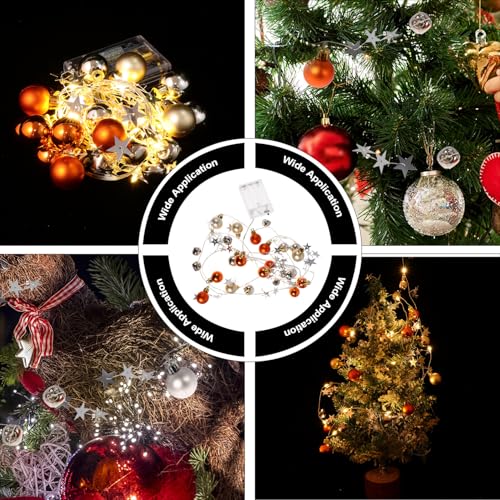 Luz guirnalda LED Lurrose bola campana 2m 20 LEDs miniatura 6
