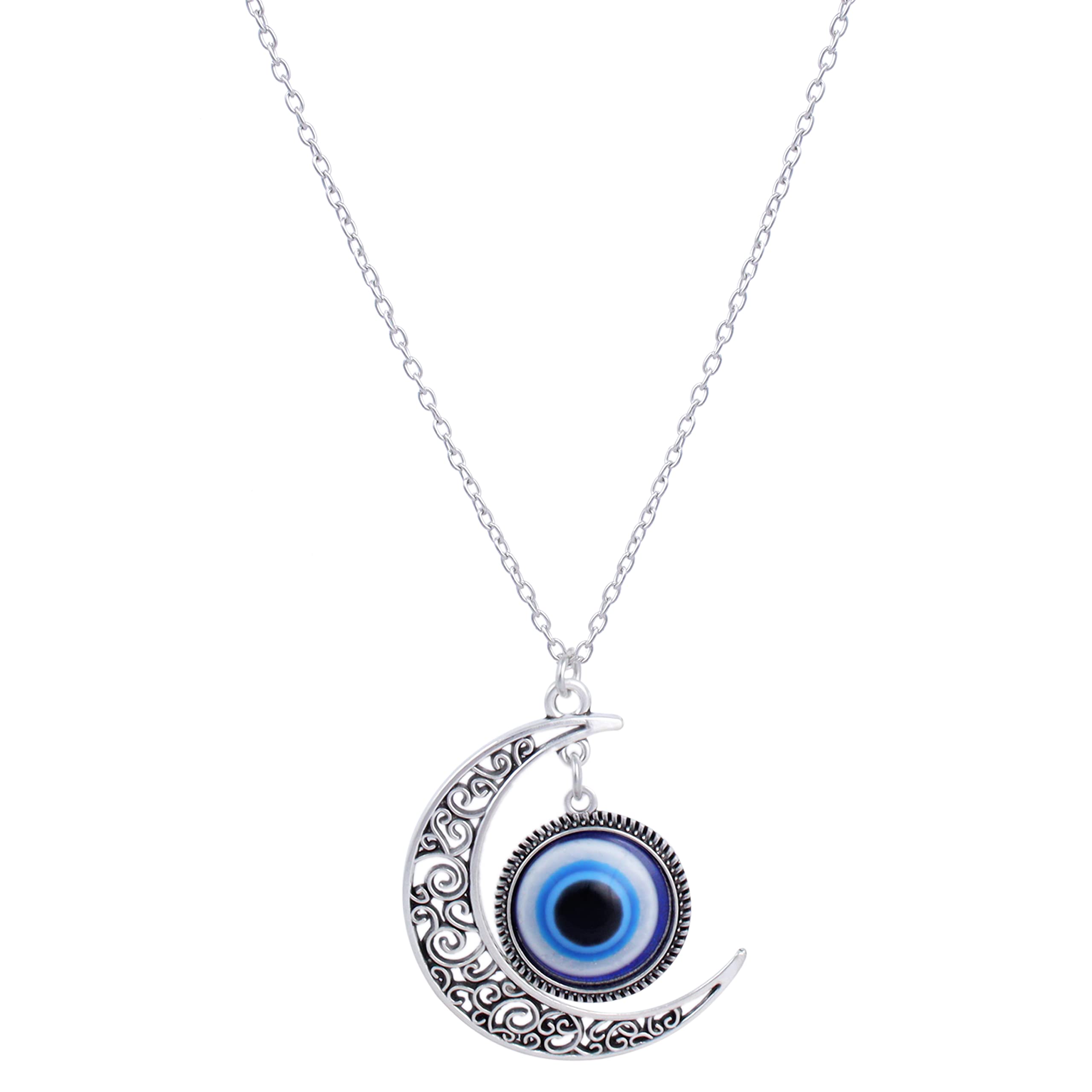 See full amazon price history chart for Fashion Frill Exclusive Moon Evil Eye Silver Plated Chain Necklace For Girls Women Men Boys Fashion Jewellery Fashion Frill Exclusive Moon Evil Eye Silver Plated Chain Necklace For Girls Women Men Boys Fashion Jewellery (B0BDS7T1DB) Amazon Price History, Amazon Price Tracker