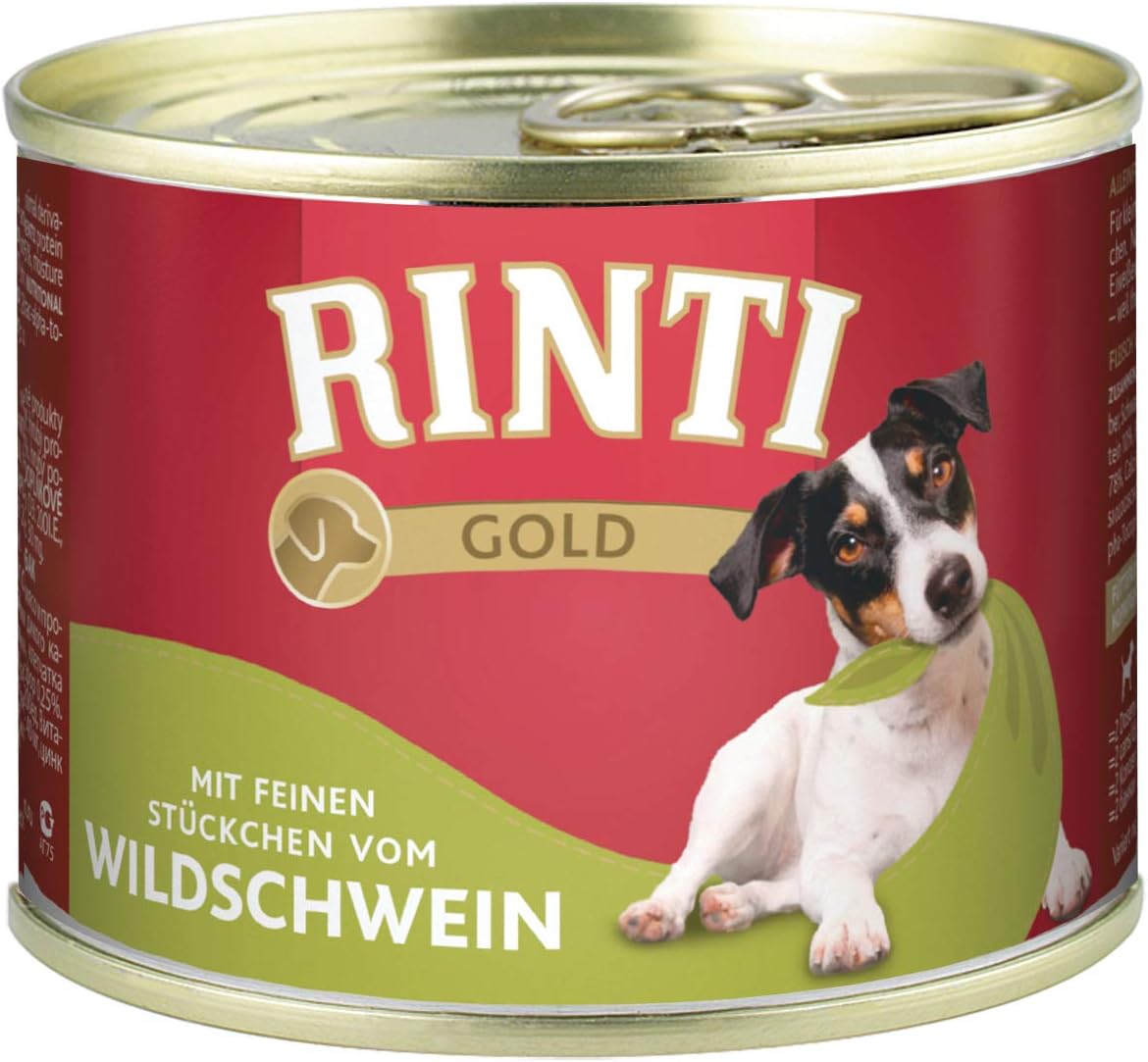 Rinti Gold Wild Boar Pack of 12 (12 x 185 g)