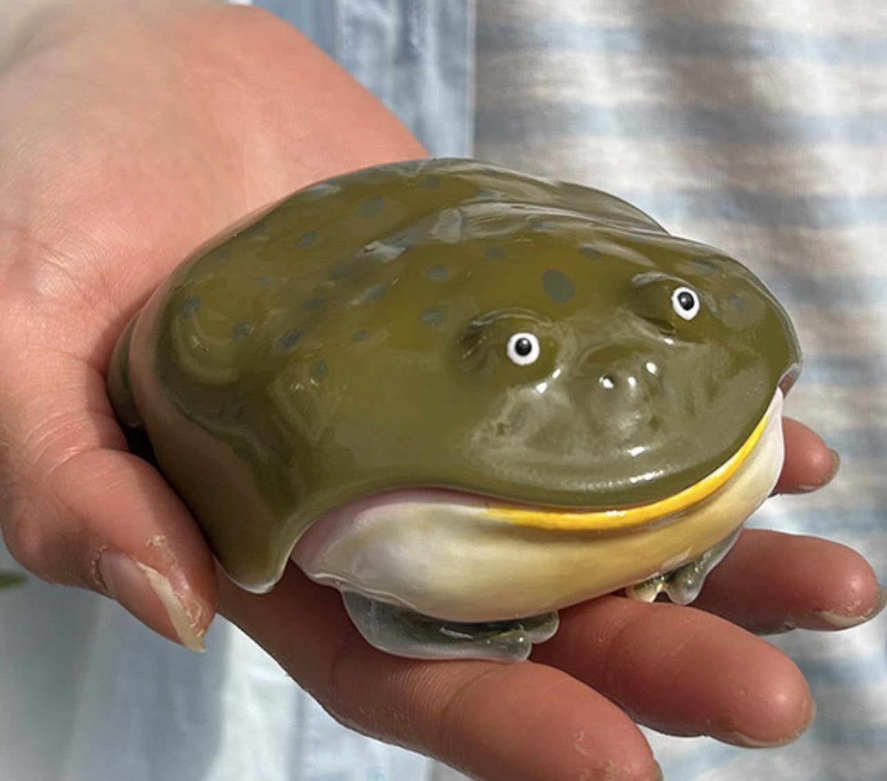 Novel Frog Case for Airpod, Ugly Toad Earbuds Cases,Wireless Earphone Protector Cover for Air Pods 1/2/3/4 for Air Pods Pro 1/2/3 (for airpods pro3,Green)