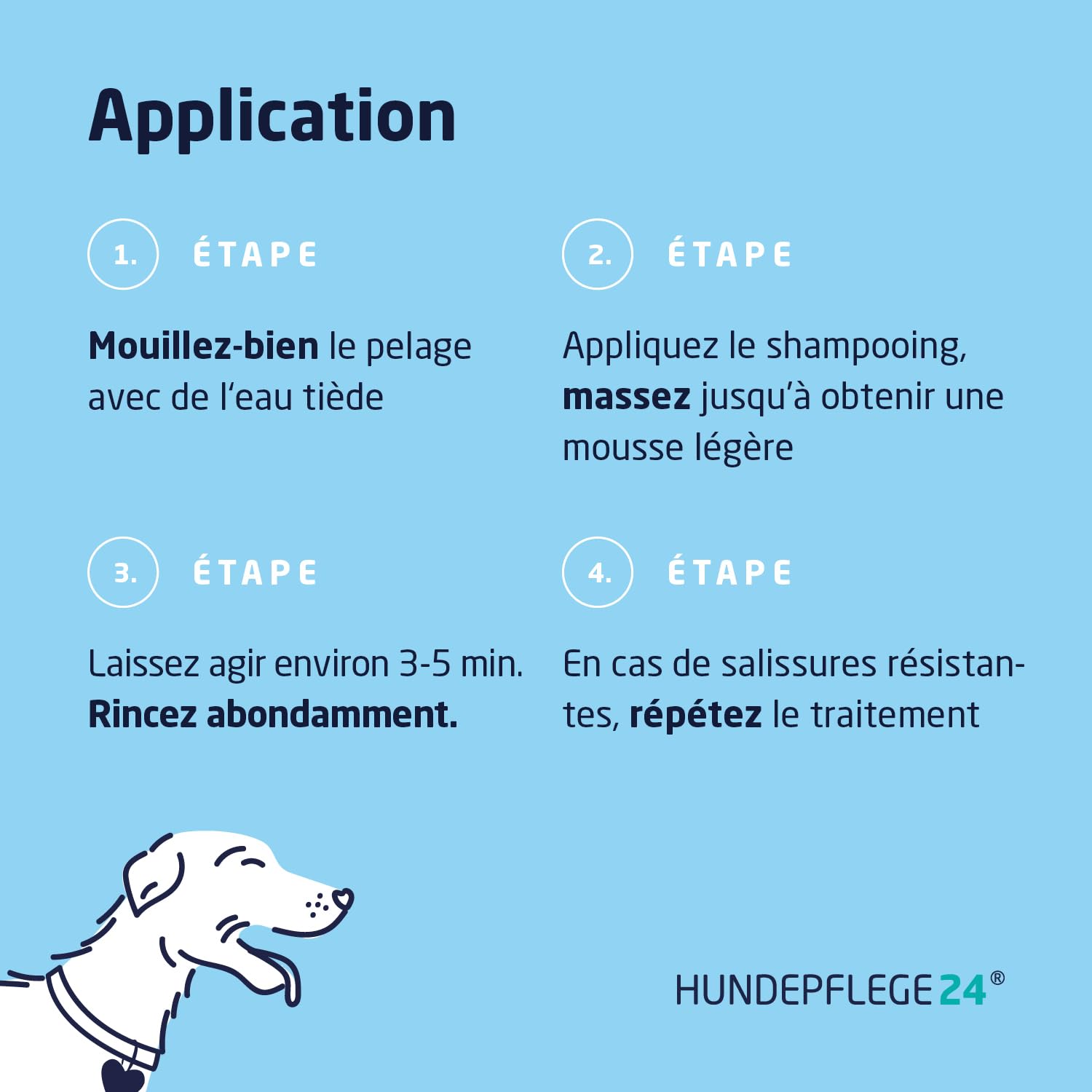Shampooing Chien Antidémangeaison 500ml - Aide Contre Les démangeaisons, acariens, puces & infections fongiques - Shampooing Naturel pour Chien + Nettoyage et Soin antibactérien