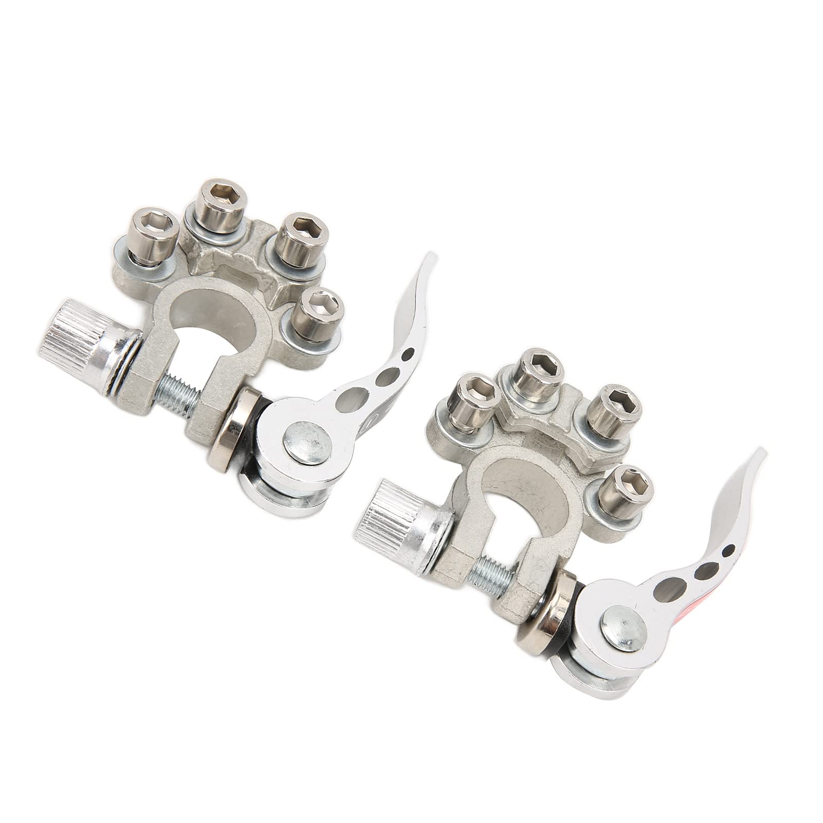 Wedinard Top Post Connector, Replacement General 4 Way Battery Terminals for Auto for Car