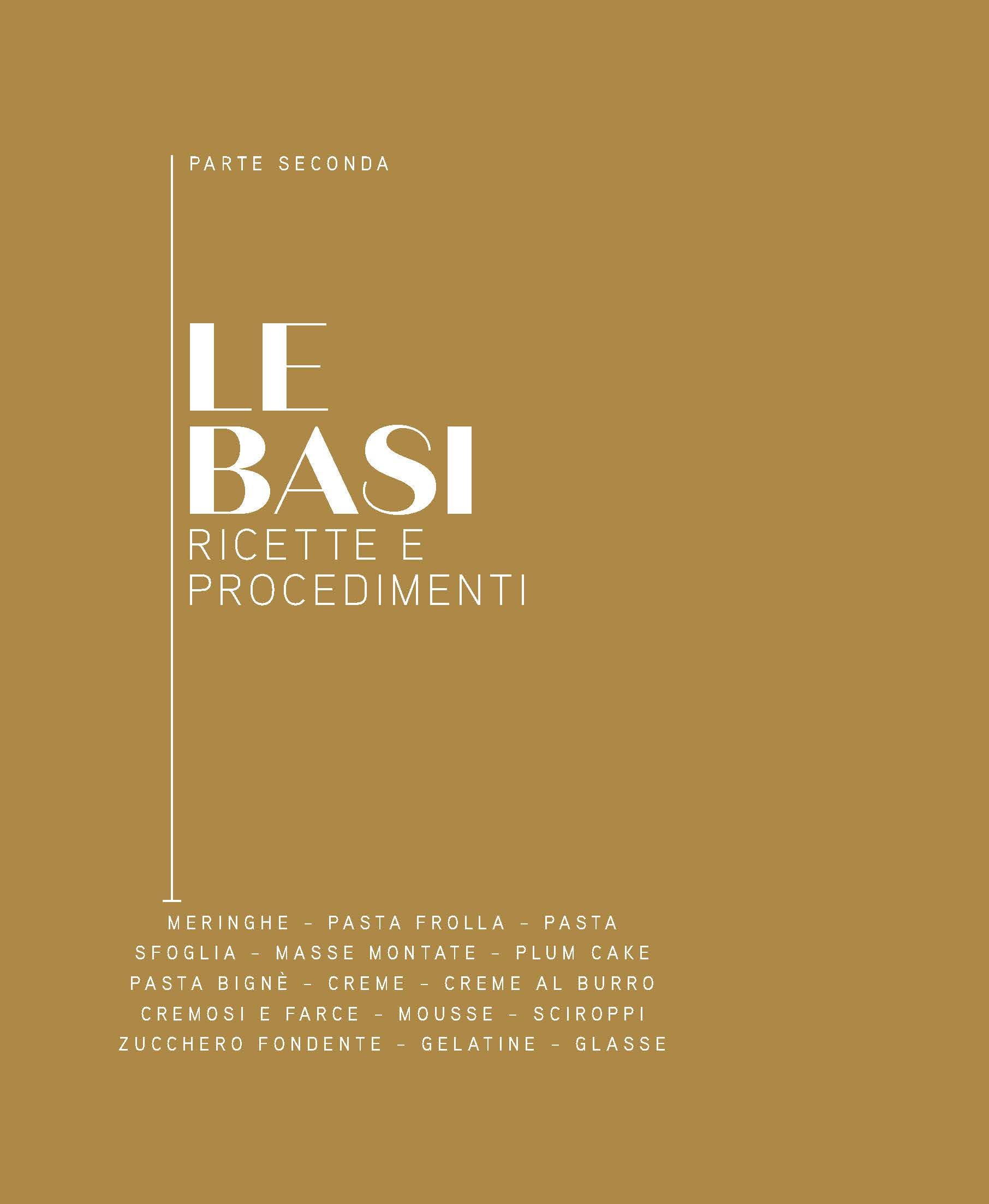 Fondamenta. Le basi della pasticceria