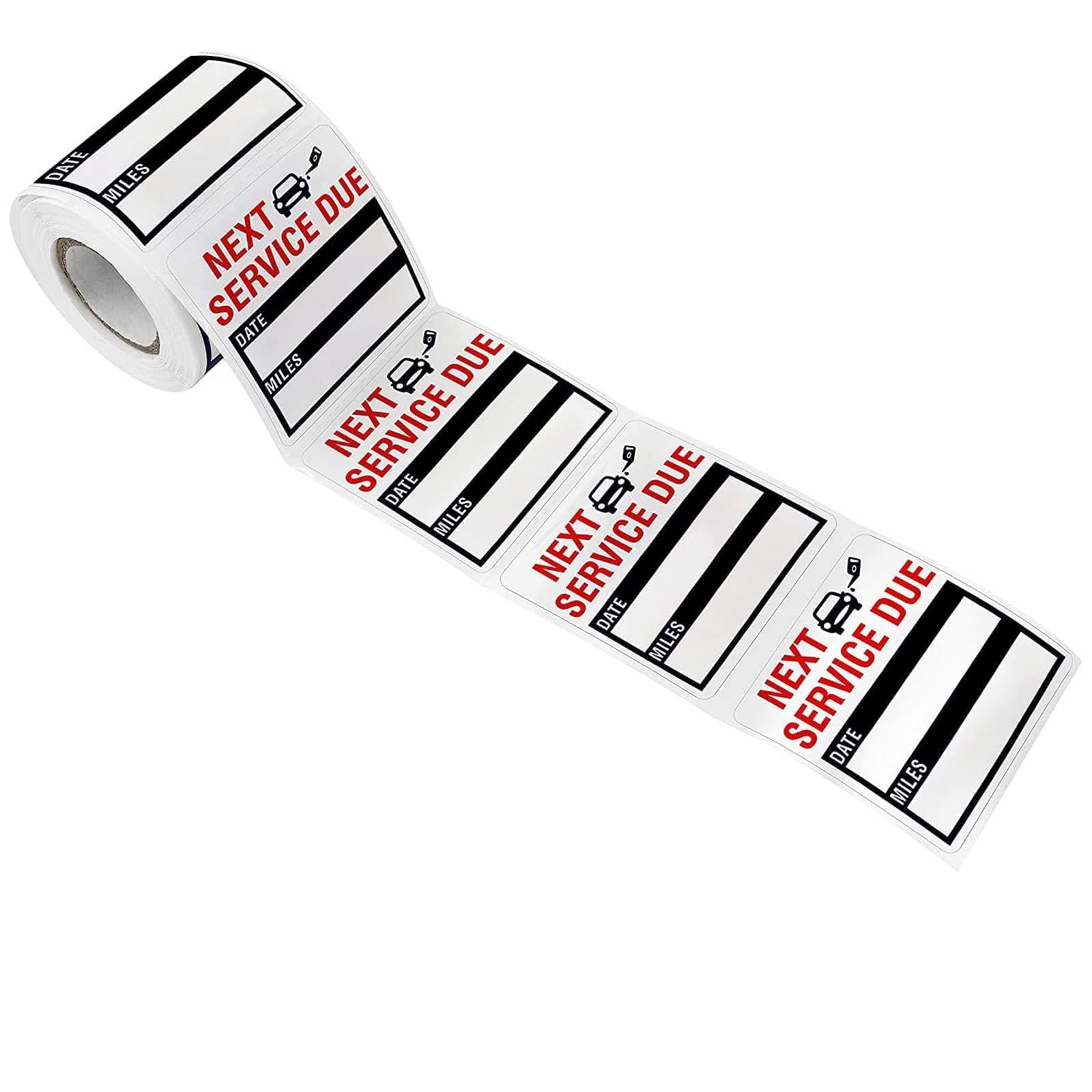 Oil Changes Adhesive Labels Next Service Due Easy Remove Oil Change Stickers Windshield Labels Windshield Stickers Change for