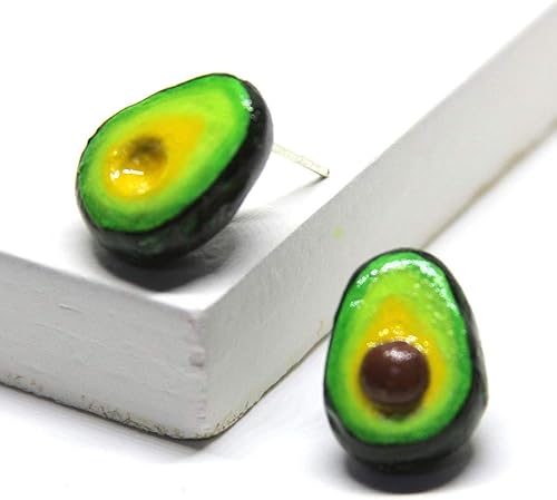 Pendientes de aguacate de regalo para ella | Pequeño regalo de joyería de aguacate para parejas
