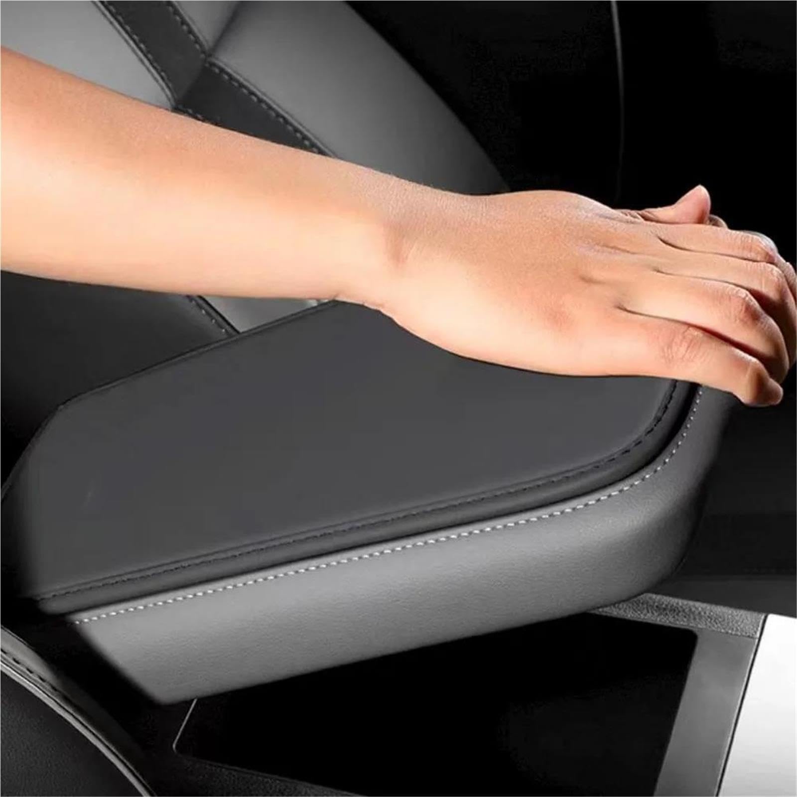 Copri Bracciolo Auto Per XPENG G9 2023-2025 Scatola Del Bracciolo Copertura Protettiva Interna Imbottitura Altezza Gomito Auto(A1)