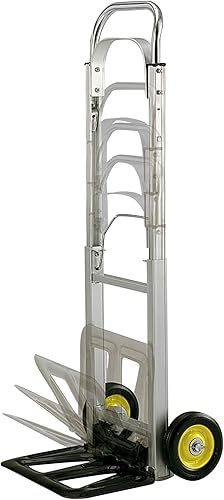 Safco Products Hide-Away - CamiĂłn de mano plegable utilitaria color plateadonegro Safco Products Hide-Away - CamiĂłn de mano plegable utilitaria color plateadonegro