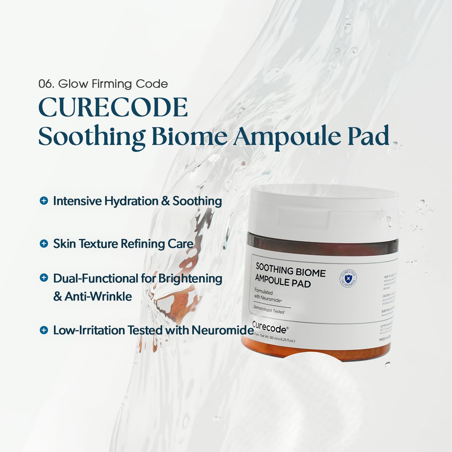 Amazon.com: Soothing Biome Toner Pads with Neuromide, Bifida