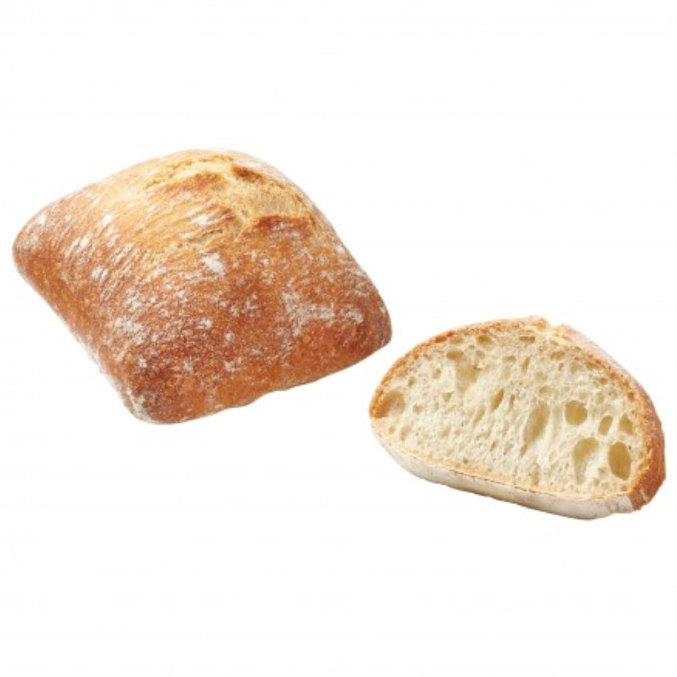 Roll Rustique Amazon | 【DELICIOSA】 ブリドール カレ リュスティック ライ麦入 プチパン 40g 業務用 【冷凍パン】 ハラル認証 半 ...