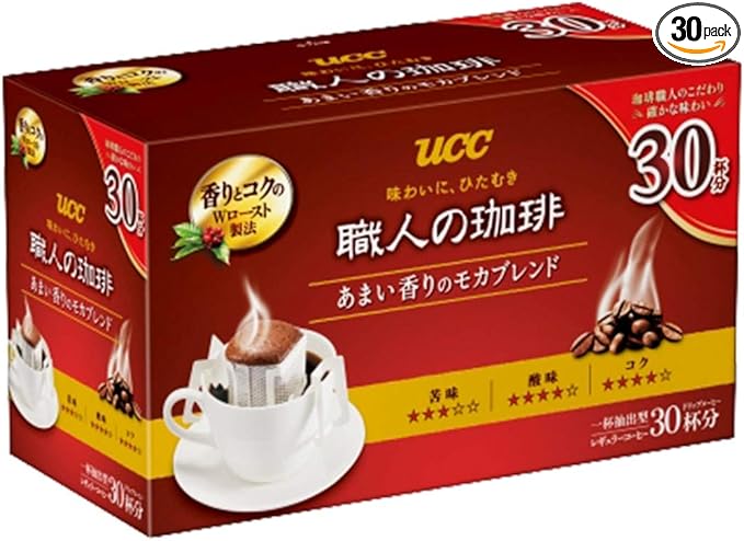 Amazon Ucc 職人の珈琲 ドリップコーヒー あまい香りのモカブレンド 7g 30p 210g レギュラー ドリップ 職人の珈琲 ドリップバッグ 通販 Amazon Ucc 職人の珈琲 ドリップコーヒー あまい香りのモカブレンド 7g 30p 210g レギュラー ドリップ 職人の珈琲 ドリップバッグ 通販