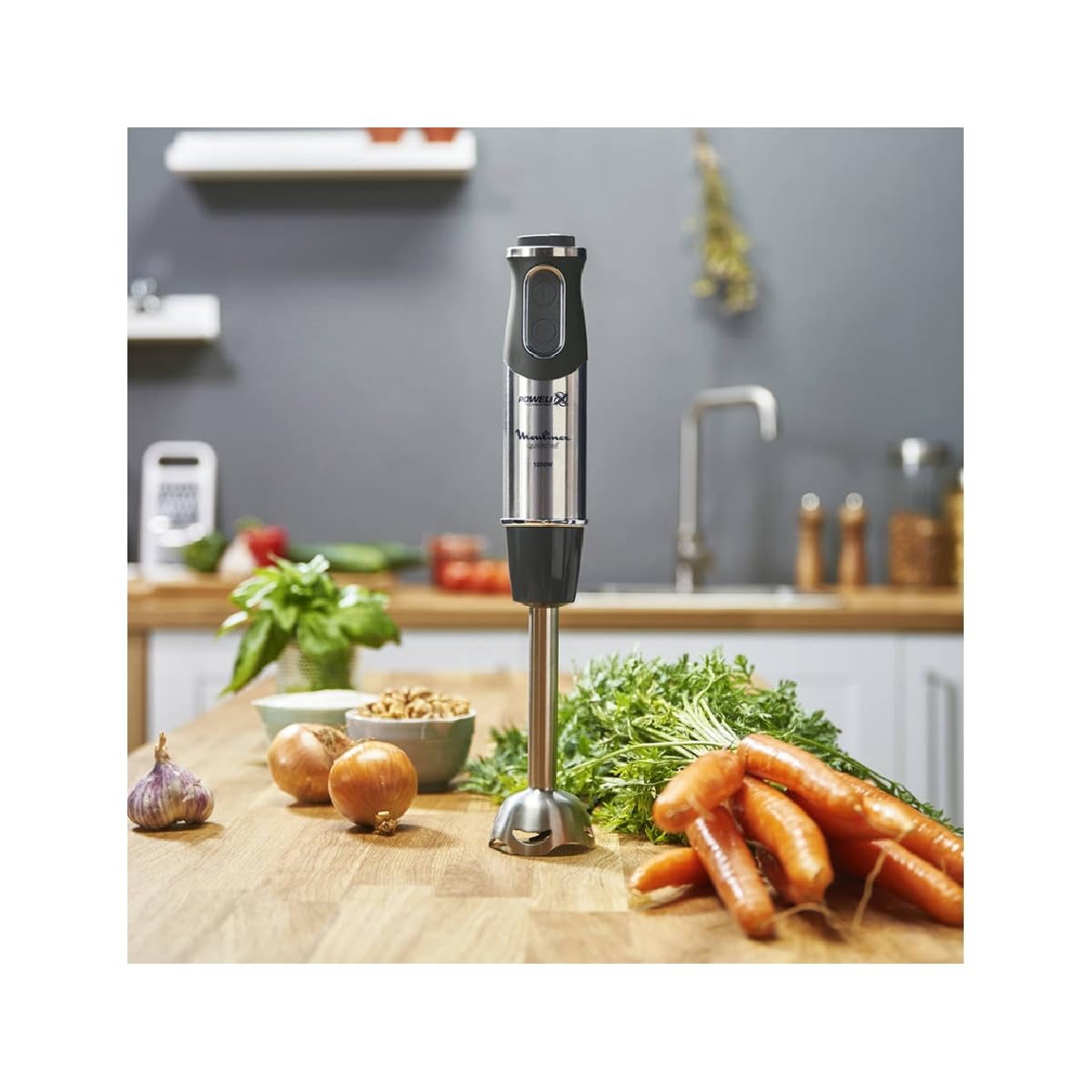 Mikser ręczny - Moulinex DD65A810 QUICKCHEF, 1000 W, 10 prędkości