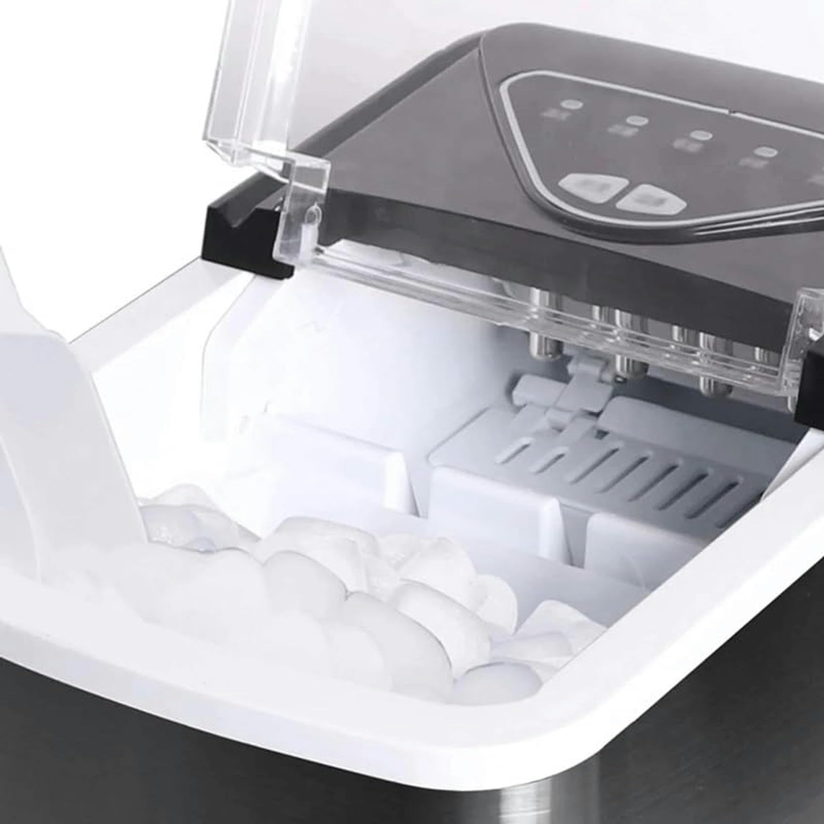 Nwkhrso Compact Countertop Ice Maker 26lbs Of Ice Per Day Ice Maker Countertop Portable Ice Machine on Fridge.com - View 5