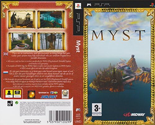 SONY PSP MYST UMD