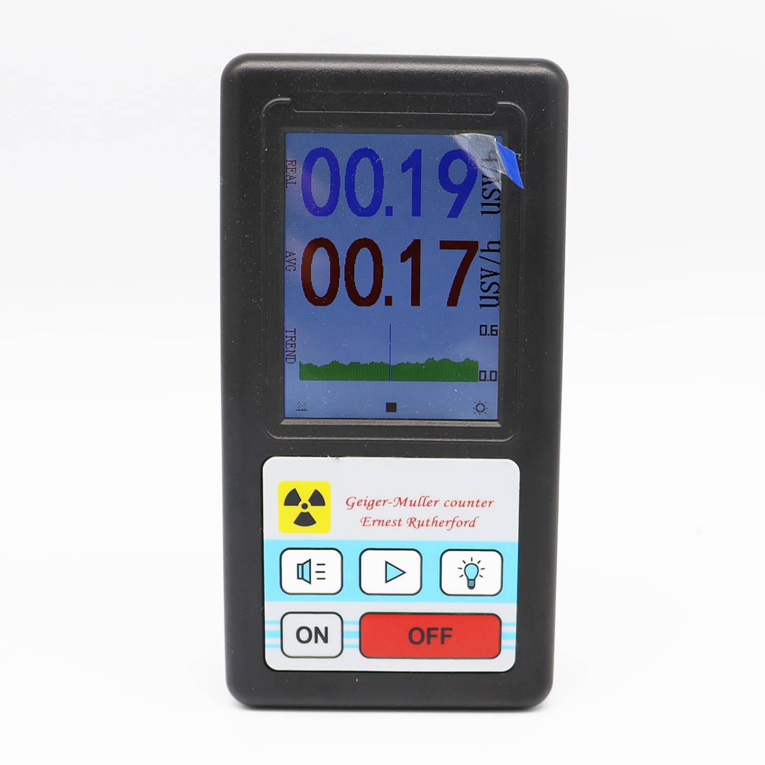 BR-6 Detector de radiación Nuclear portátil, contador Geiger, probador de rayos X, dosímetro personal, detectores de mármol Probador de monitor radiactivo(3)