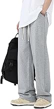 dockstreet relaxxed fit Long Length Trouser Style Drawstring Lounge Trousers for Men/Trending Style, Relaxed Casual Pants for Men