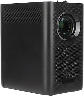 LMOLING USB Mini Portable Projector, 1280P 4K Decoding Wifi Remote Control Smart Projector for TV, 120 ANSI Lm Movie Projector with Multimedia Interface(UK)