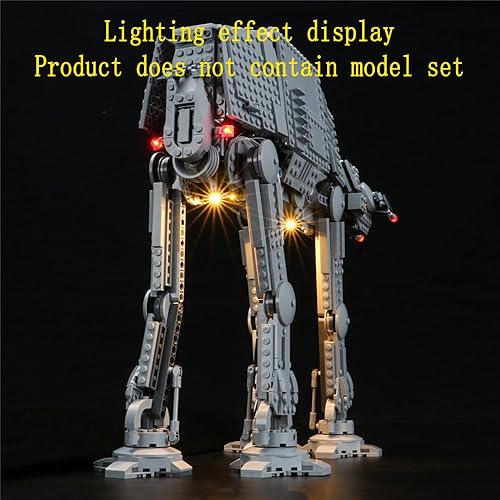 Miniatura 8 de GEAMENT Kit de luz LED de tamaño pequeño compatible con Lego Star Wars 75288 modelo de construcción (no incluye juego Lego)